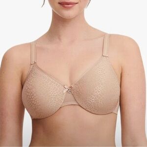 Chantelle  Seamless Unlined Minimizer Bra C18910 Nude 32 DDDD